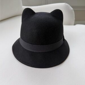 Zara Black Wool Hat